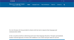 Desktop Screenshot of discoverylanguage.com